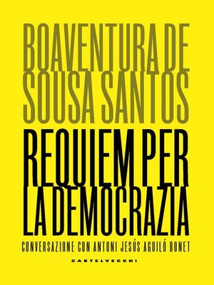 cover image of Requiem per la democrazia
